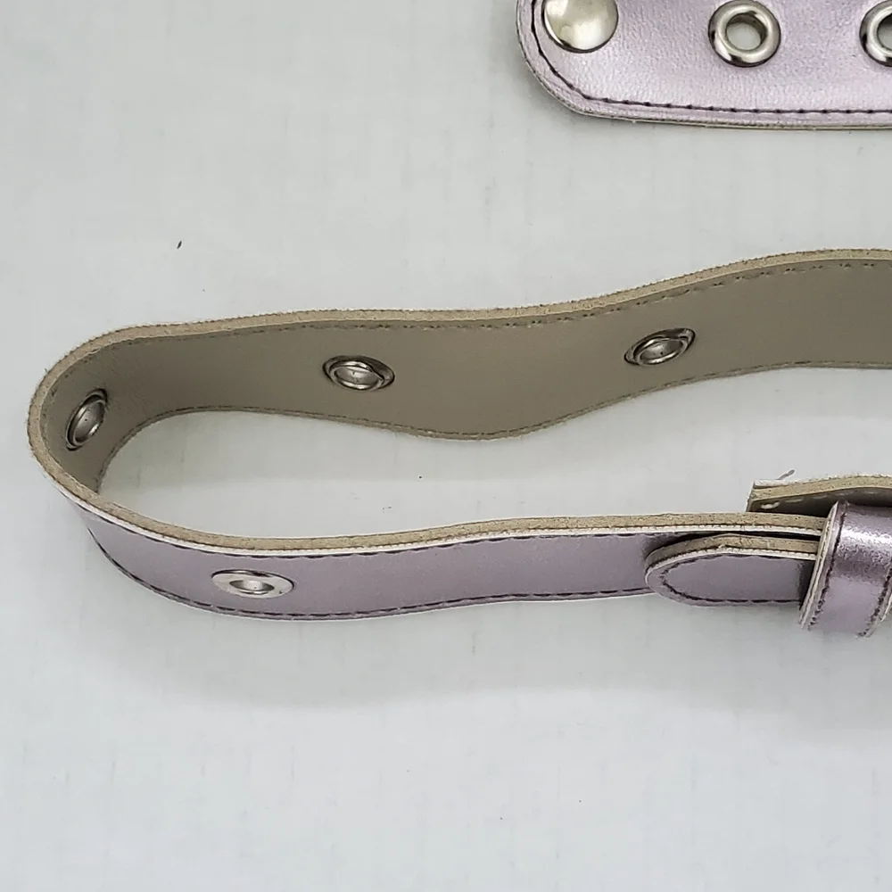 Lavender Shimmer Bracelet and Matching Belt